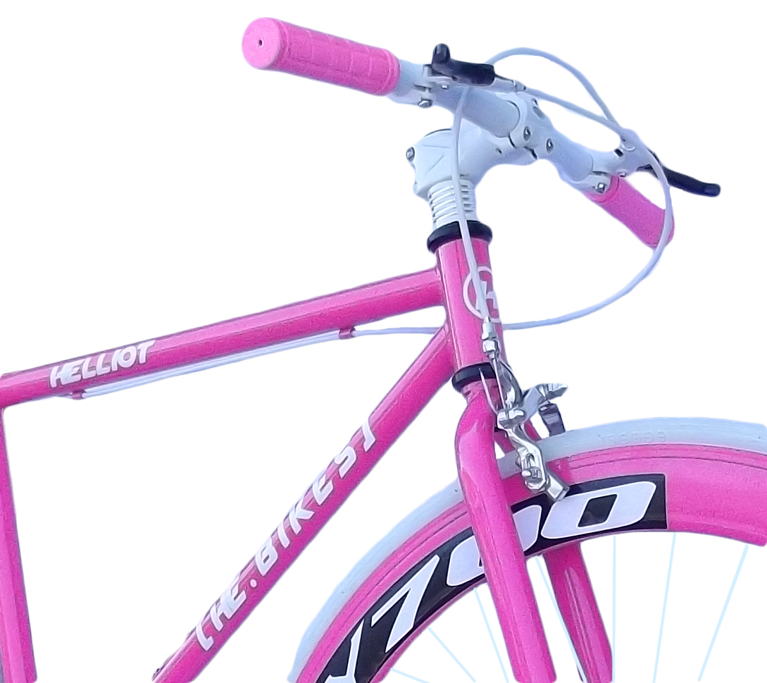 pinkes fahrrad