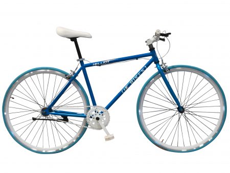 bicicleta azul