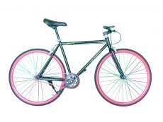 Fixie negra y rosa