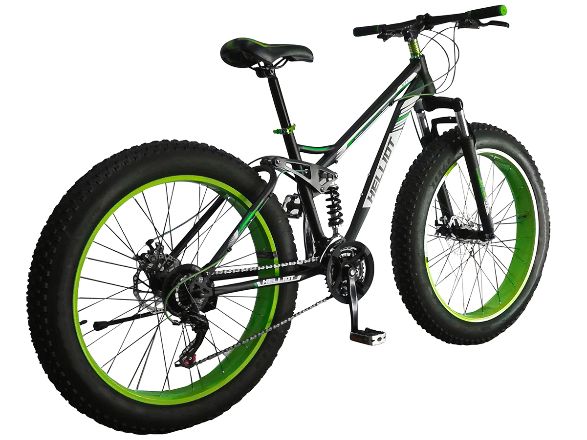 Bicicleta montain Bicicleta MTB Fat Bike ruedas Gordas - Helliot bicicletas  bull azul. - AliExpress