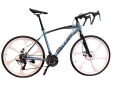 bicicleta de gravel azul